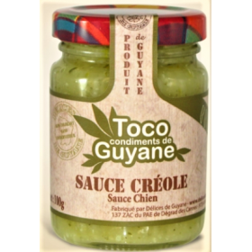 Délices de Guyane Sauce créole 100g TOCO SAUCE CHIEN