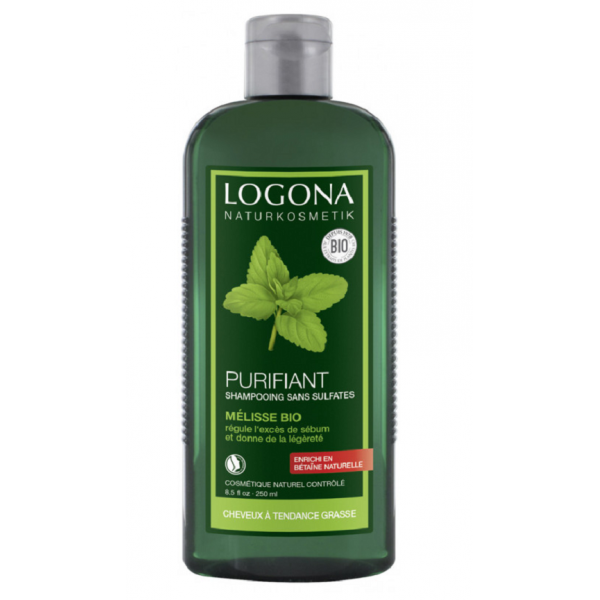LOGONA Purifying shampoo with ORGANIC MIX 250ml