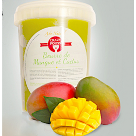 CRAZY POUSS Beurre de mangue et cactus pour cheveux 500g