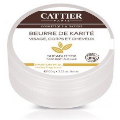 Beurre de karité parfumé au miel BIO 100g