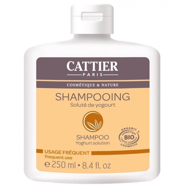 CATTIER PARIS Shampoo with organic YOGOURT solution 250ml