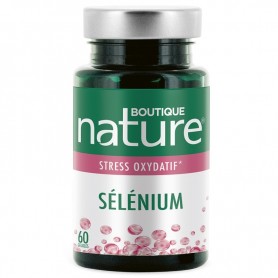 BOUTIQUE NATURE Food supplement SÉLÉNIUM 60 capsules