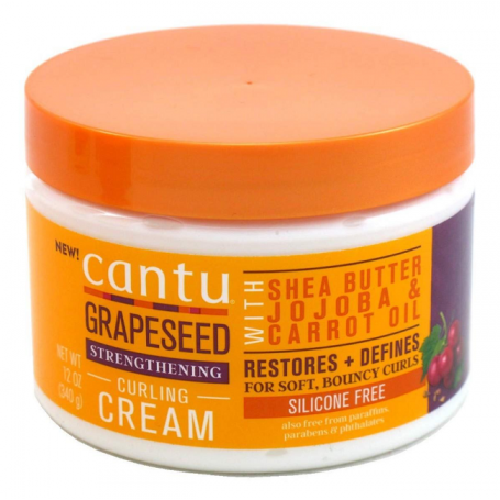 CANTU Cream for curls with grape seeds 340g