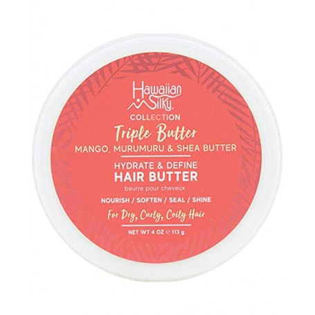 HAWAIIAN SILKY Ultra nourishing hair butter TRIPLE BUTTER 113g