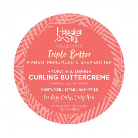 HAWAIIAN SILKY Curl Defining Cream TRIPLE BUTTER 340g
