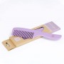 TOOLS FOR BEAUTY Bamboo comb for fine hair WILD LAVENDER