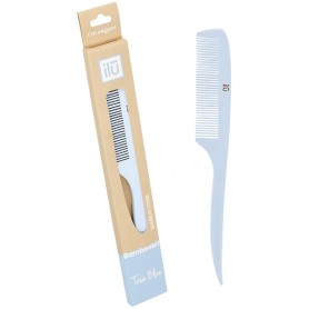 TOOLS FOR BEAUTY Bamboo comb for fine hair TRUE BLUE