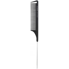 Antistatic comb with metal tail