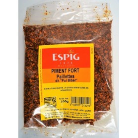 ESPIG Piment FORT paillettes "Pul Biber" 100g