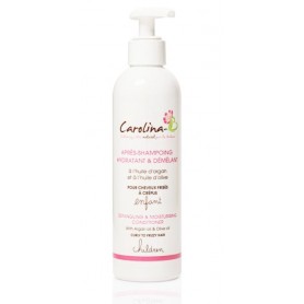 CAROLINA B Après-shampoing Hydratant & Démêlant ARGAN et HUILE D'OLIVE Pour ENFANTS 250ml