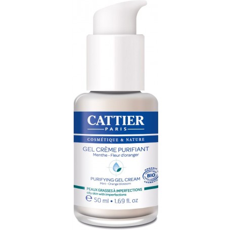 CATTLE Purifying cream gel for oily skin ORGANIC 50ml