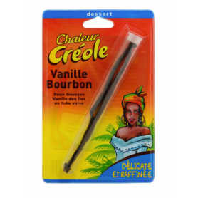 CHALEUR CREOLE Gousses de vanille bourbon 3g