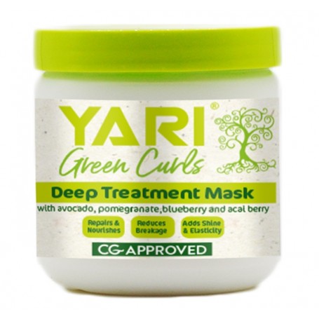 YARI Masque hydratant & réparateur GREEN CURLS 475ml