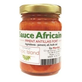 MAN-KAN Sauce africaine PIMENT ROUGE 100g