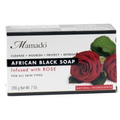 African Black Soap ROSE 200g