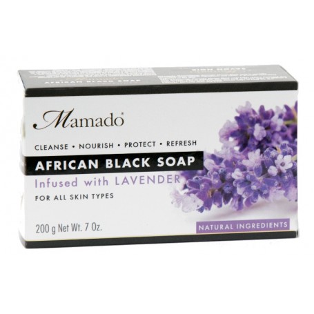 MAMADO African Black Soap LAVENDER 200g