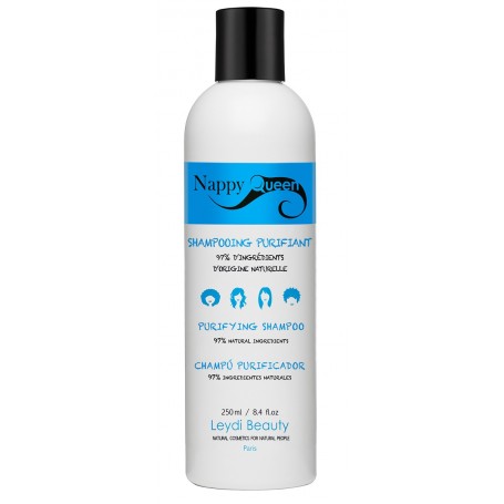 NAPPY QUEEN Clarifying Shampoo for curly to frizzy hair 250 ml