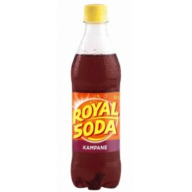 ROYAL SODA Carbonated Drink Kampane Flavour 50cl