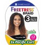 FREETRESS natte 3x Pacific curl 12"