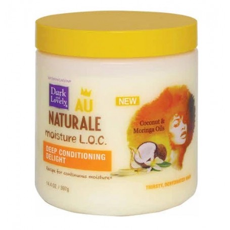 DARK AND LOVELY AU NATURAL Masque revitalisant délicieux 397g (DEEP CONDITIONING DELIGHT L.O.C)