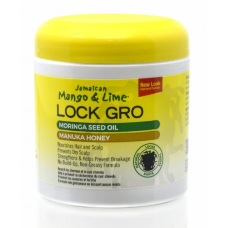 JAMAICAN MANGO & LIME Crème capillaire nourrissante LOCK GRO 453g