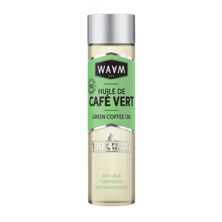 WAAM Huile de Café vert 100% pure et végétale 75 ml