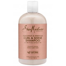 Shea Moisture Coconut & Hibiscus Shampoo "Curl & Shine" 384ml