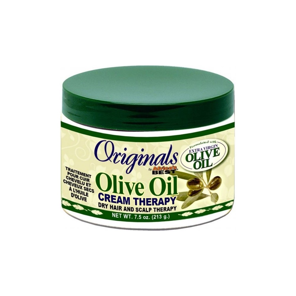 AFRICA'S BEST Hair treatment for dry hair and scalp OLIVE OIL 213g -  