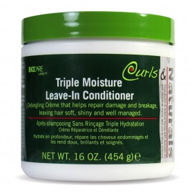 CURLS & NATURALS Après-shampooing pour boucles sans rinçage 454g (Triple Moisture)