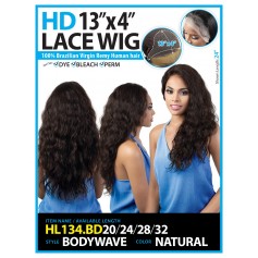 BESHE perruque brésilienne HL134 BD24 (HD Lace front)