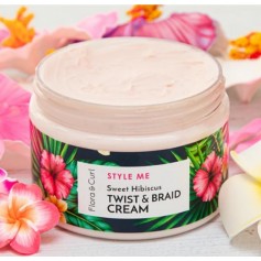 Curl defining cream with Hibiscus TWIST & BRAID 300ml (Style me)