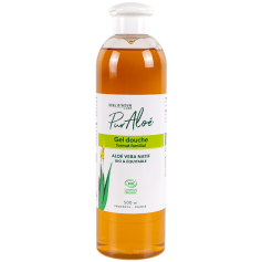 Organic shower gel family size with aloe vera 500ml