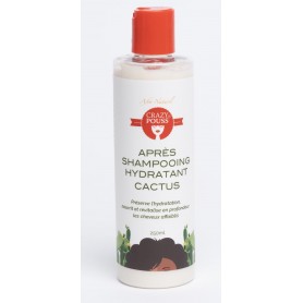 CRAZY POUSS Après shampoing hydratant au cactus 250ml