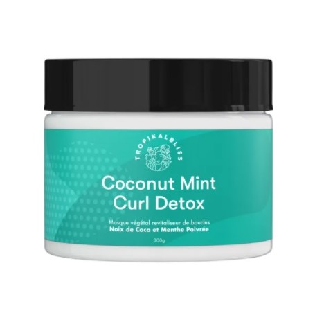 TROPIKALBLISS Revitalizing Clay Mask COCO & PEPPERMINT 500g