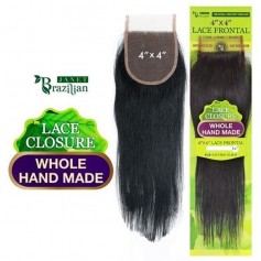 JANET closure HH STRAIGHT 4 "x4" (Lace Front)