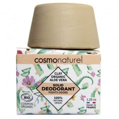 Organic Clay & Aloe Vera Solid Deodorant 36g