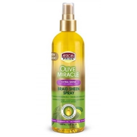Shine Spray Extra Olive Miracle 162ml (Braid Extra)