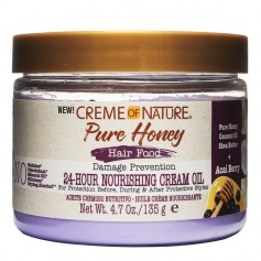 Crème nutrition 24 heures PURE HONEY 135g (Hair Food Acai Berry)