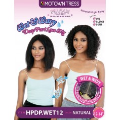 MOTOWN TRESS Wet & Wavy wig HPDP WET12 (Lace front)