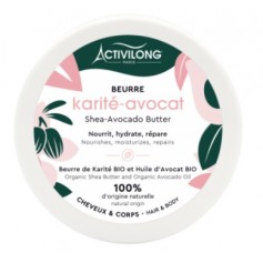 KARITE AVOCAT Organic Butter for Hair and Body 100ML