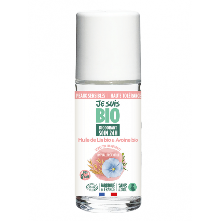 Déodorant roll-on hypoallergénique BIO 50ml