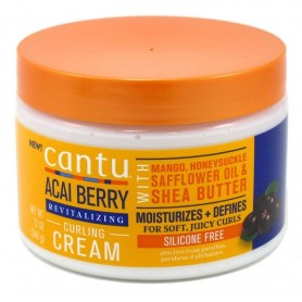 CANTU Crème revitalisante pour boucles ACAI BERRY 340g (Curling cream)