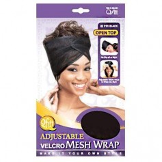 MESH WRAP black mesh headband