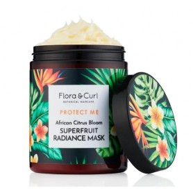 FLORA & CURL Masque SUPERFRUIT Radiance 300ml (African Citrus Bloom)
