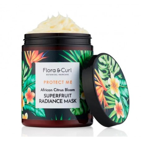 FLORA & CURL Masque SUPERFRUIT Radiance 300ml (African Citrus Bloom)