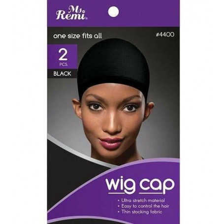 ANNIE Bonnet noir pour perruque (WIG CAP) x2