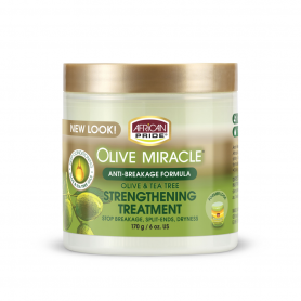 African Pride Soin Anti-breakage formula Olive miracle 170g