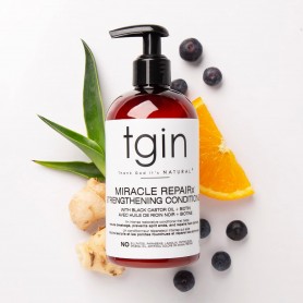 TGIN Après-shampoing fortifiant RICIN/BIOTINE 384ml (Miracle Repairx)