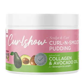 Smooth pudding fortifiant Collagène & Avocat (Curlshow) 340g