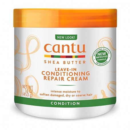 CANTU Shea Butter Repair Cream 453g (leave in cond.) *new packaging